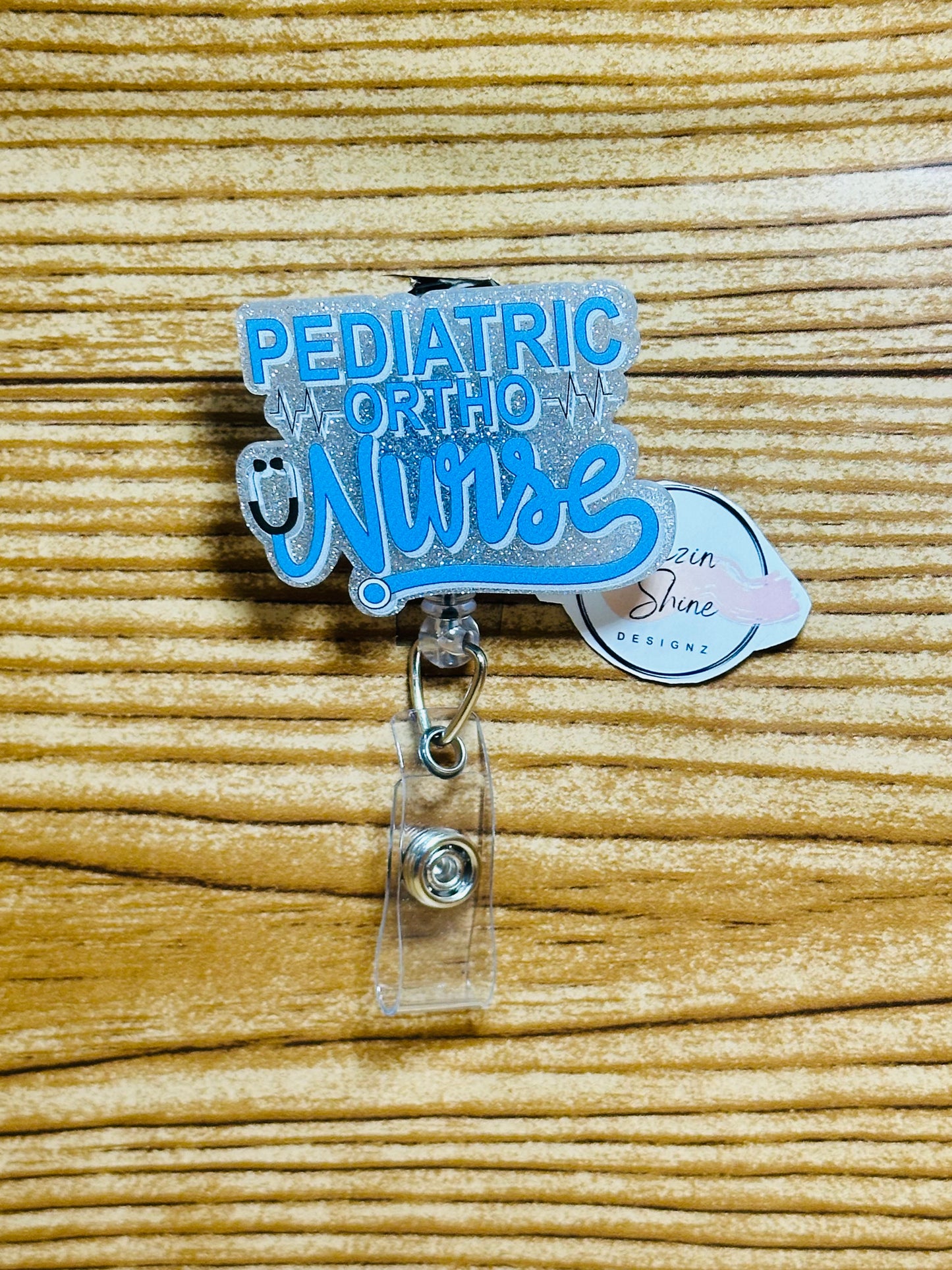 Pediatric Ortho Nurse Badge Reel