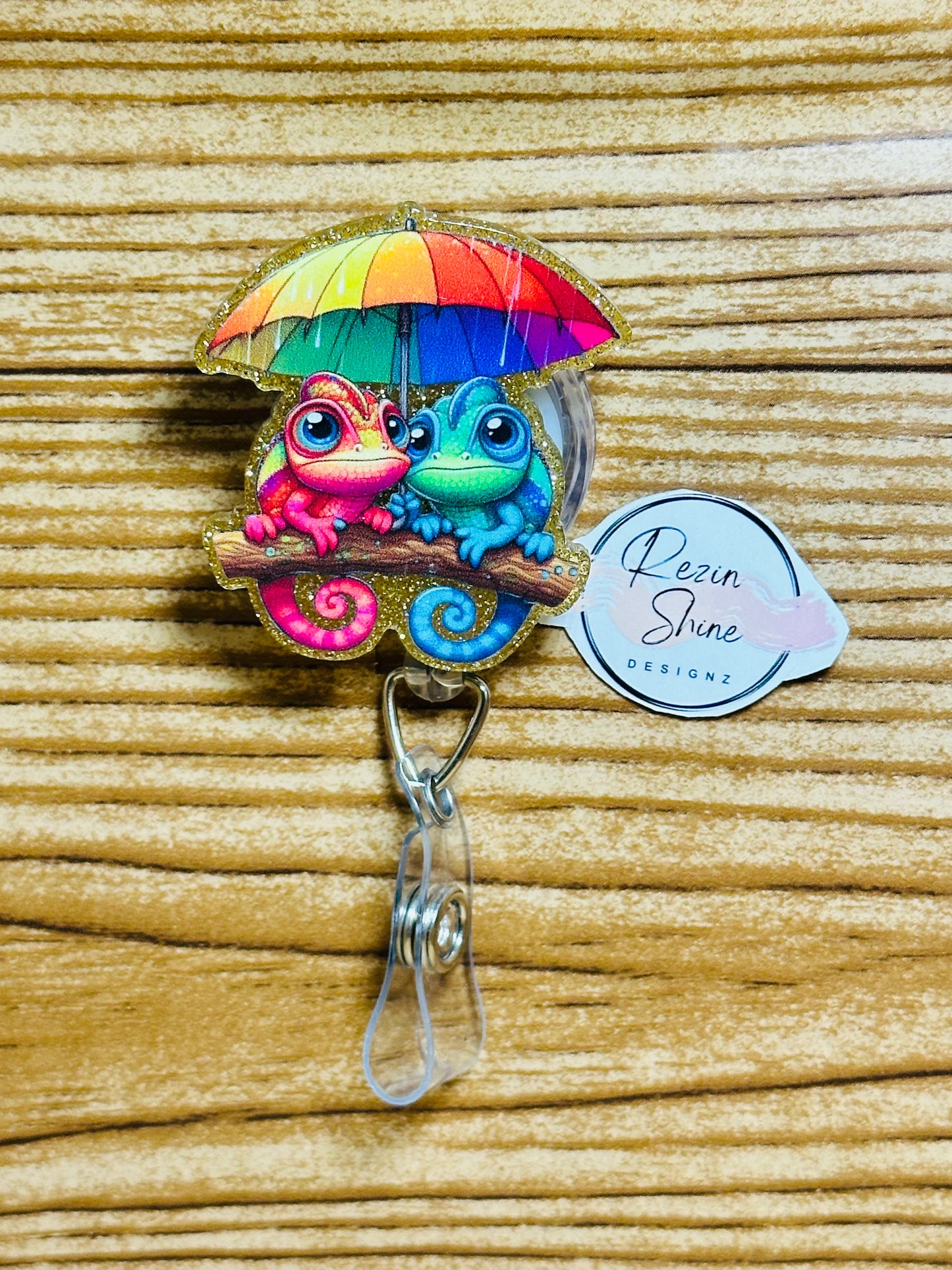 Chameleons Badge Reel
