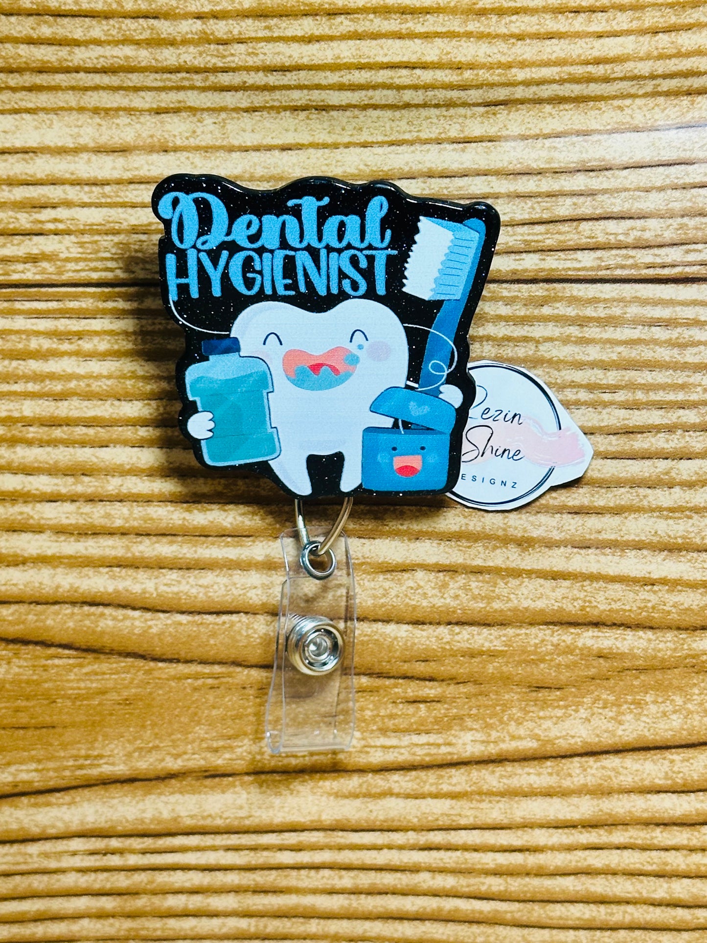 Dental Hygienist Badge Reel