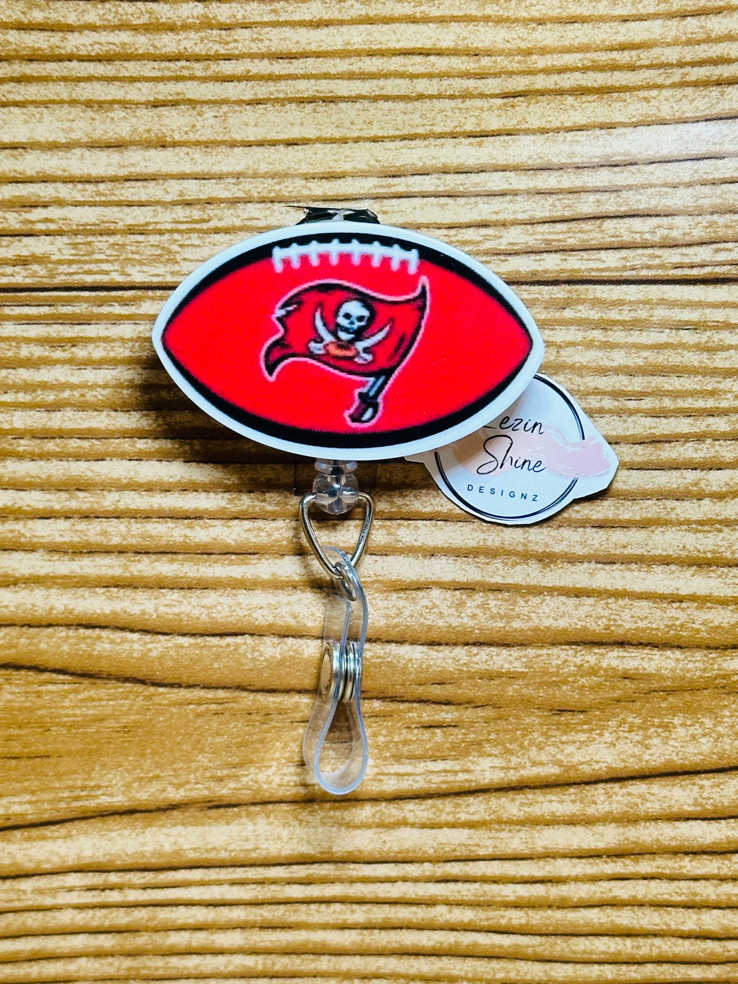 Buccaneers Football Badge Reel