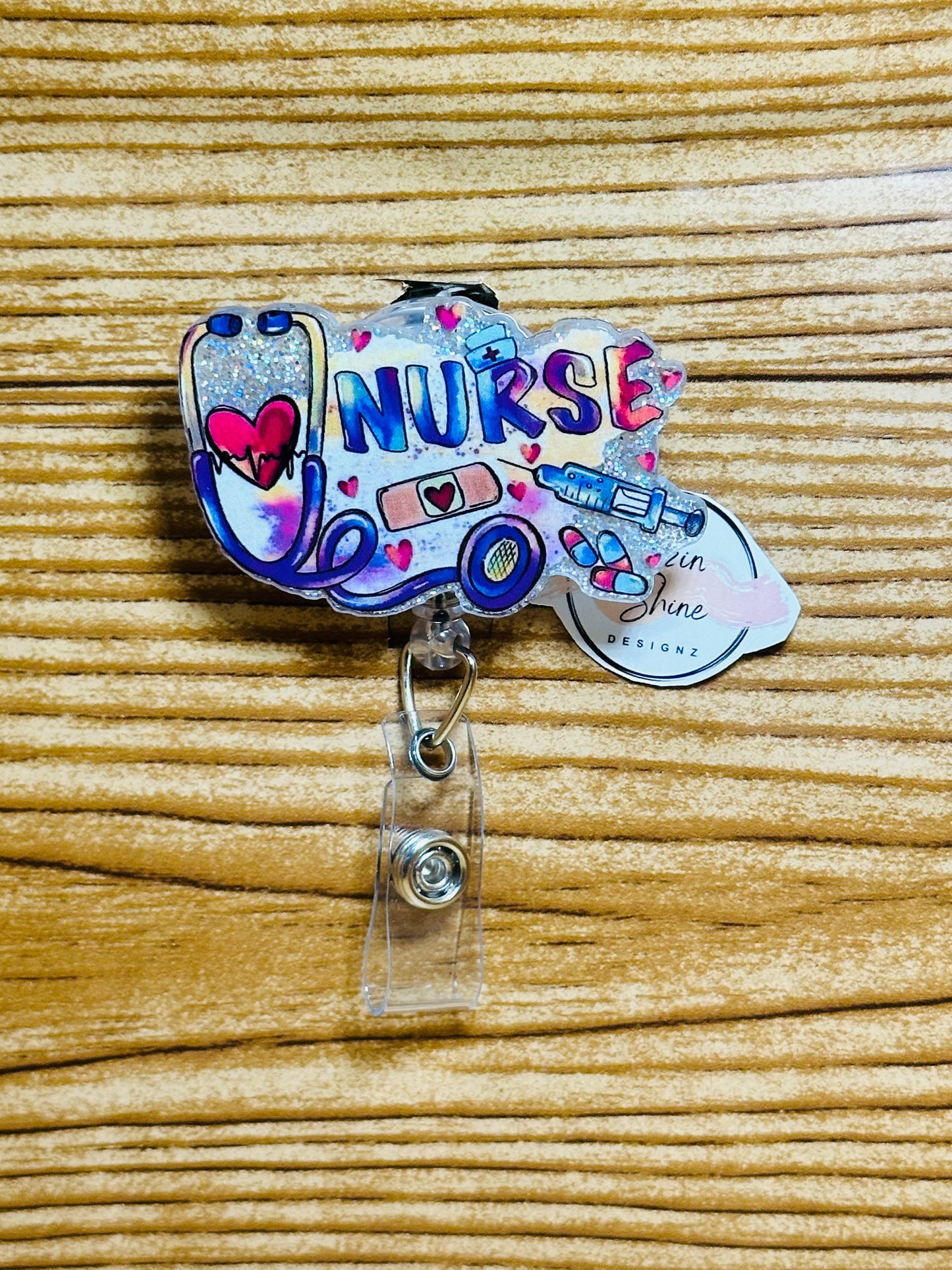 Nurse Badge Reel