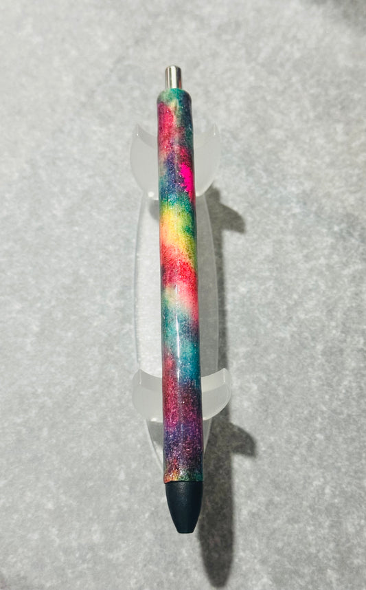 Multicolor Alcohol Ink Glitter Pen