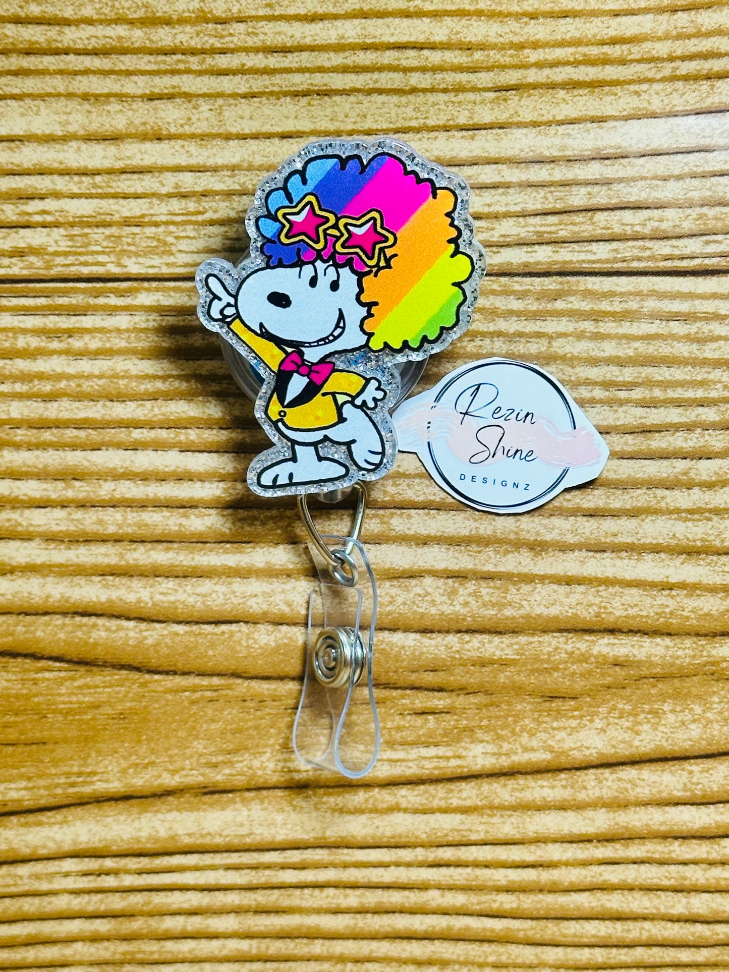 Snoopy Badge Reel