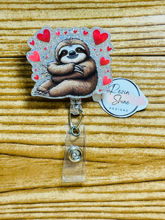 Sloth Badge Reel