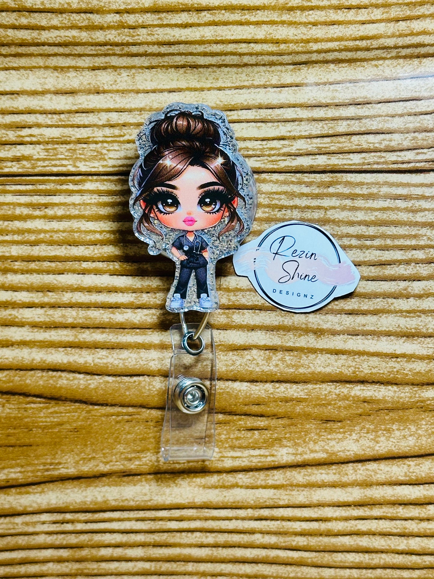 Medical Girl Badge Reel