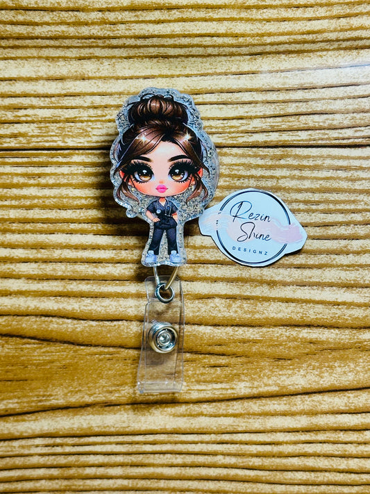 Medical Girl Badge Reel