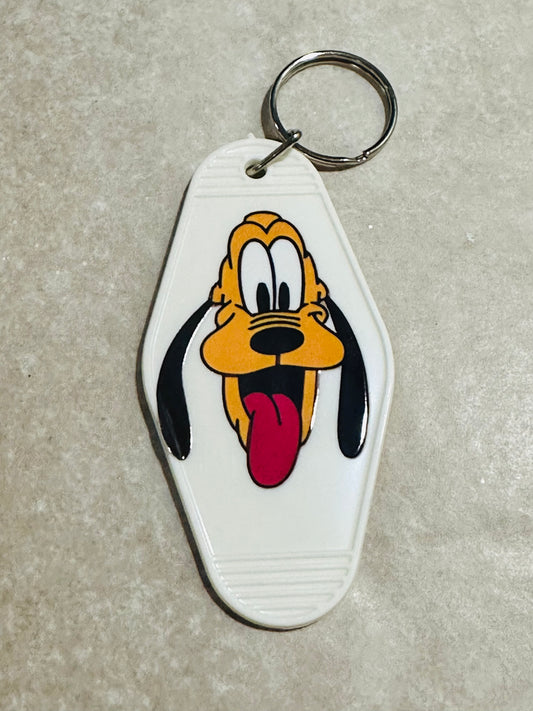Cartoon Dog Keychain