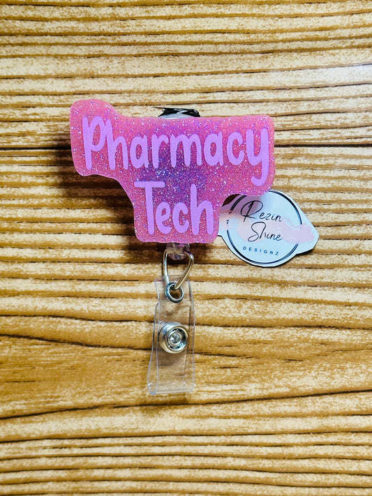 Pharmacy Tech Badge Reel