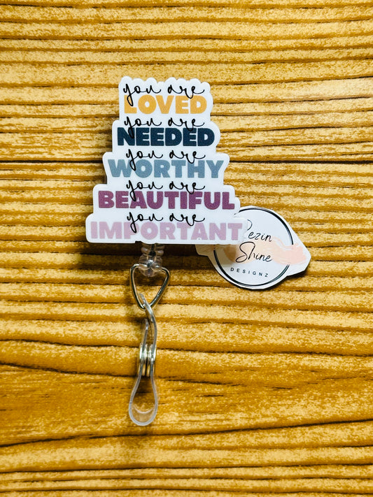 You Are Badge Reel
