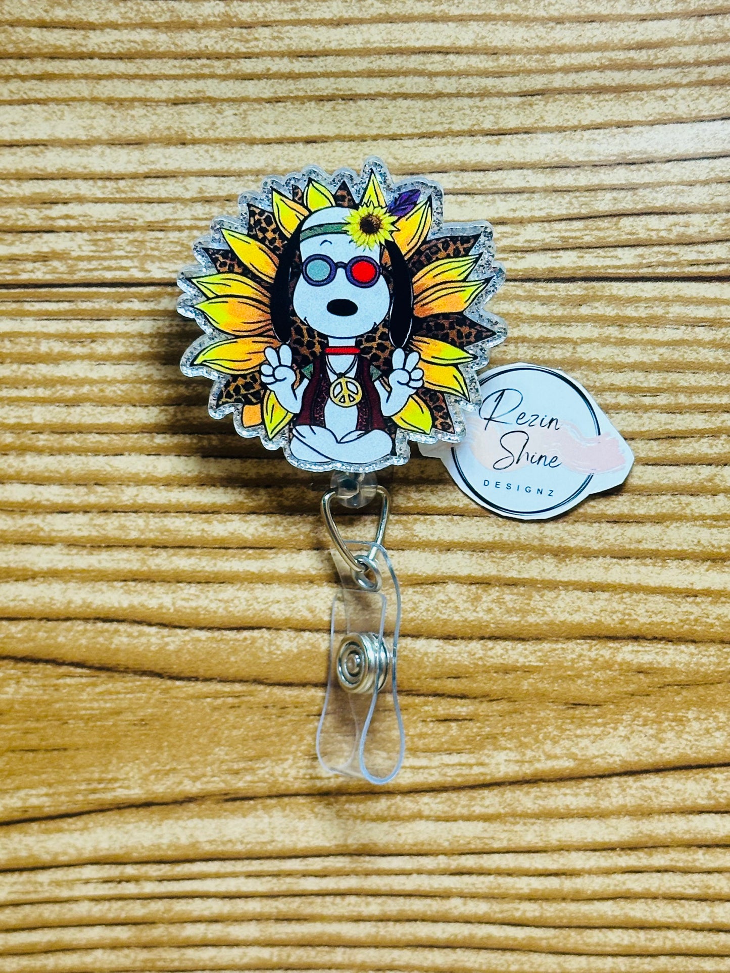 Snoopy Badge Reel