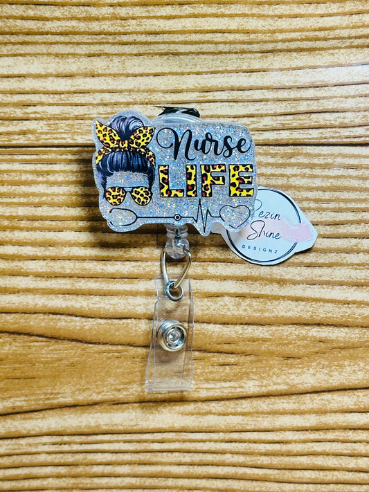 Nurse Life Badge Reel