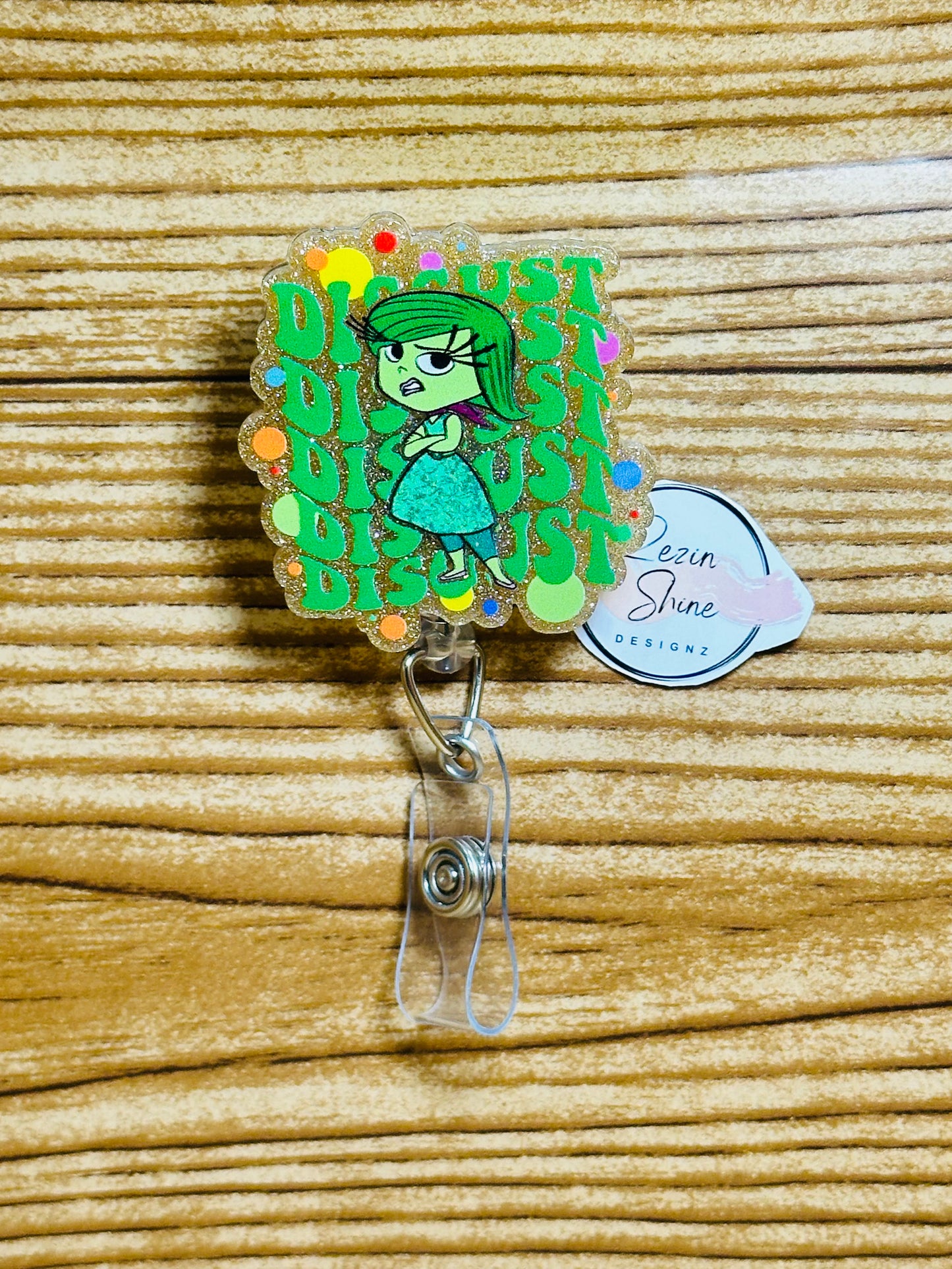Cartoon Disgust Badge Reel