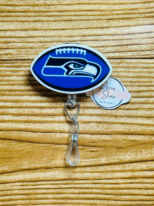 Seahawks Football Badge Reel