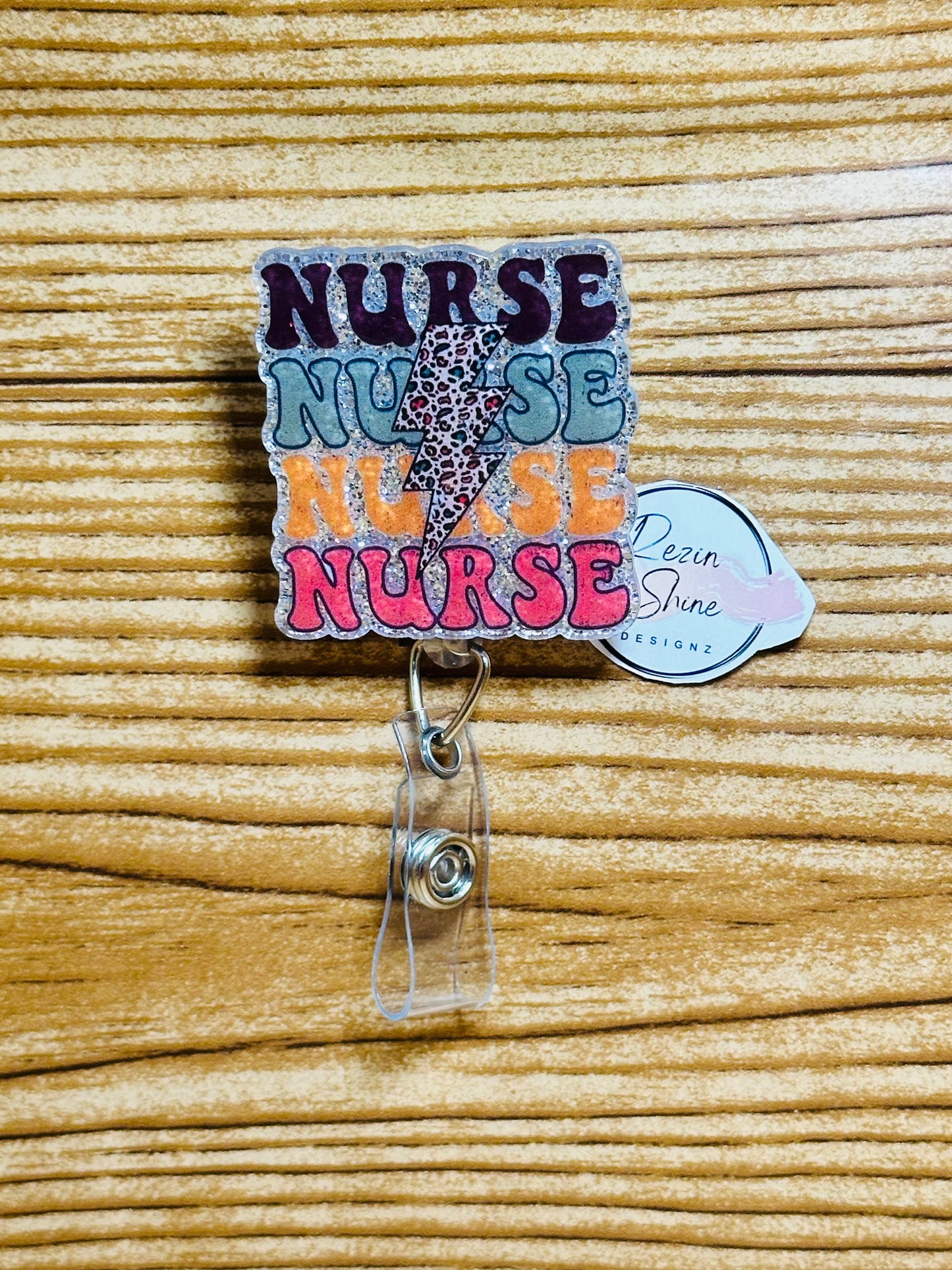 Nurse Badge Reel
