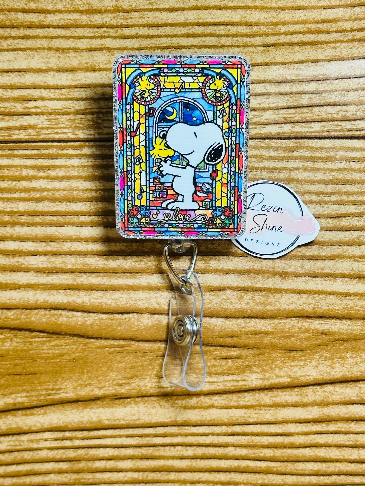 Snoopy Badge Reel