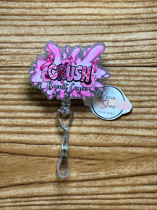 Crush Breast Cancer Badge Reel