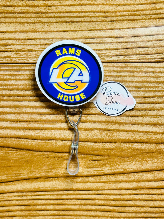 Rams Badge Reel