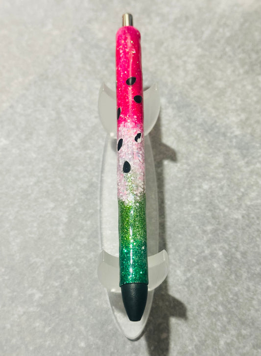 Watermelon Glitter Pen