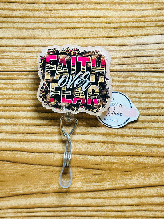 Faith Over Fear Badge Reel