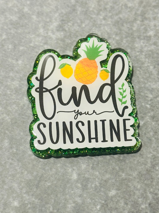 Find Your Sunshine Badge Reel