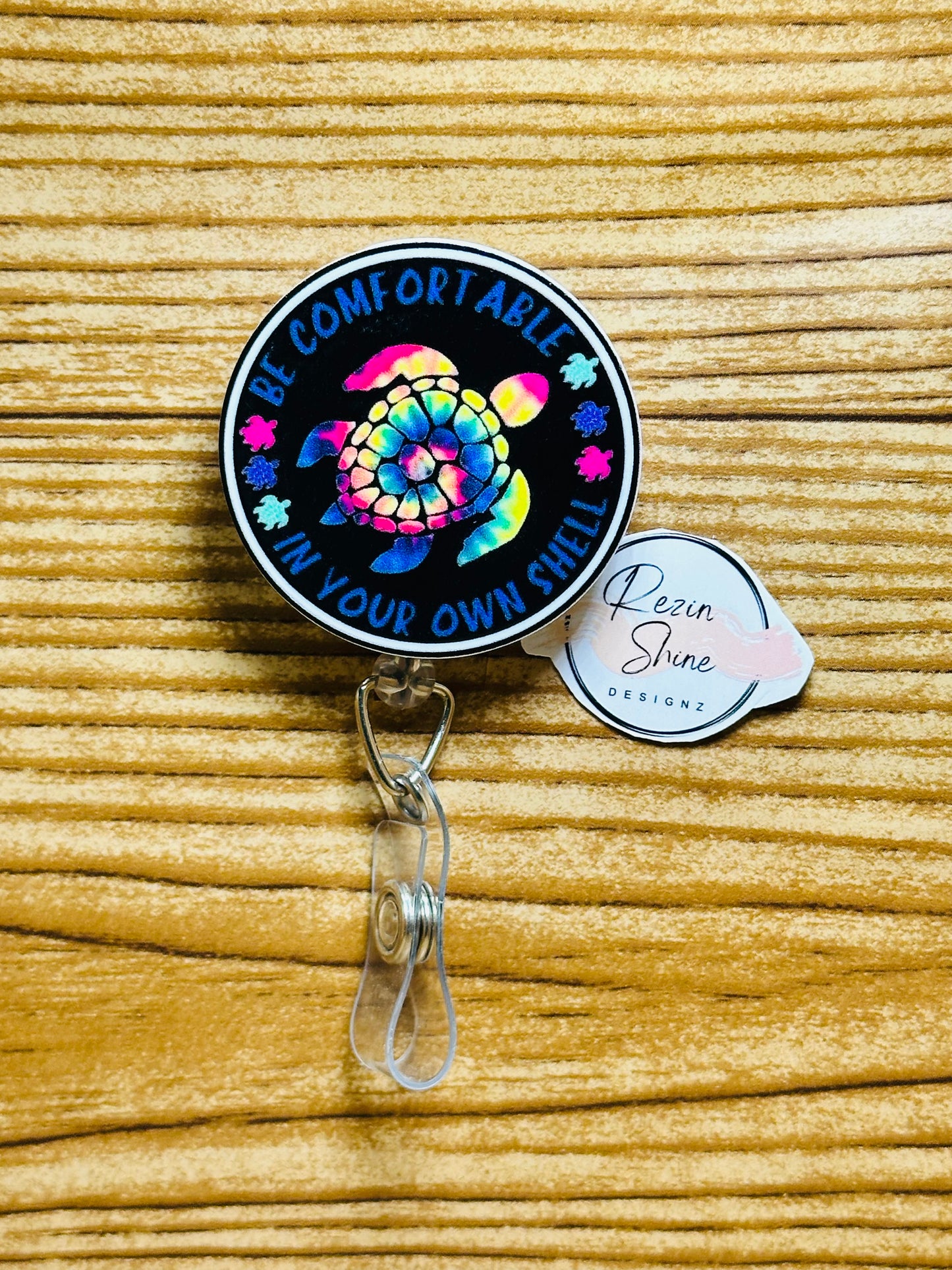 Sea Turtle Badge Reel