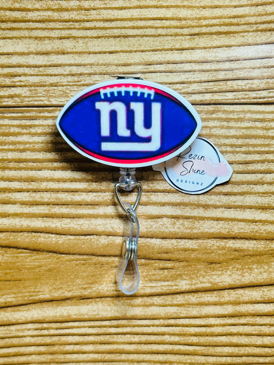 Giants Football Badge Reel