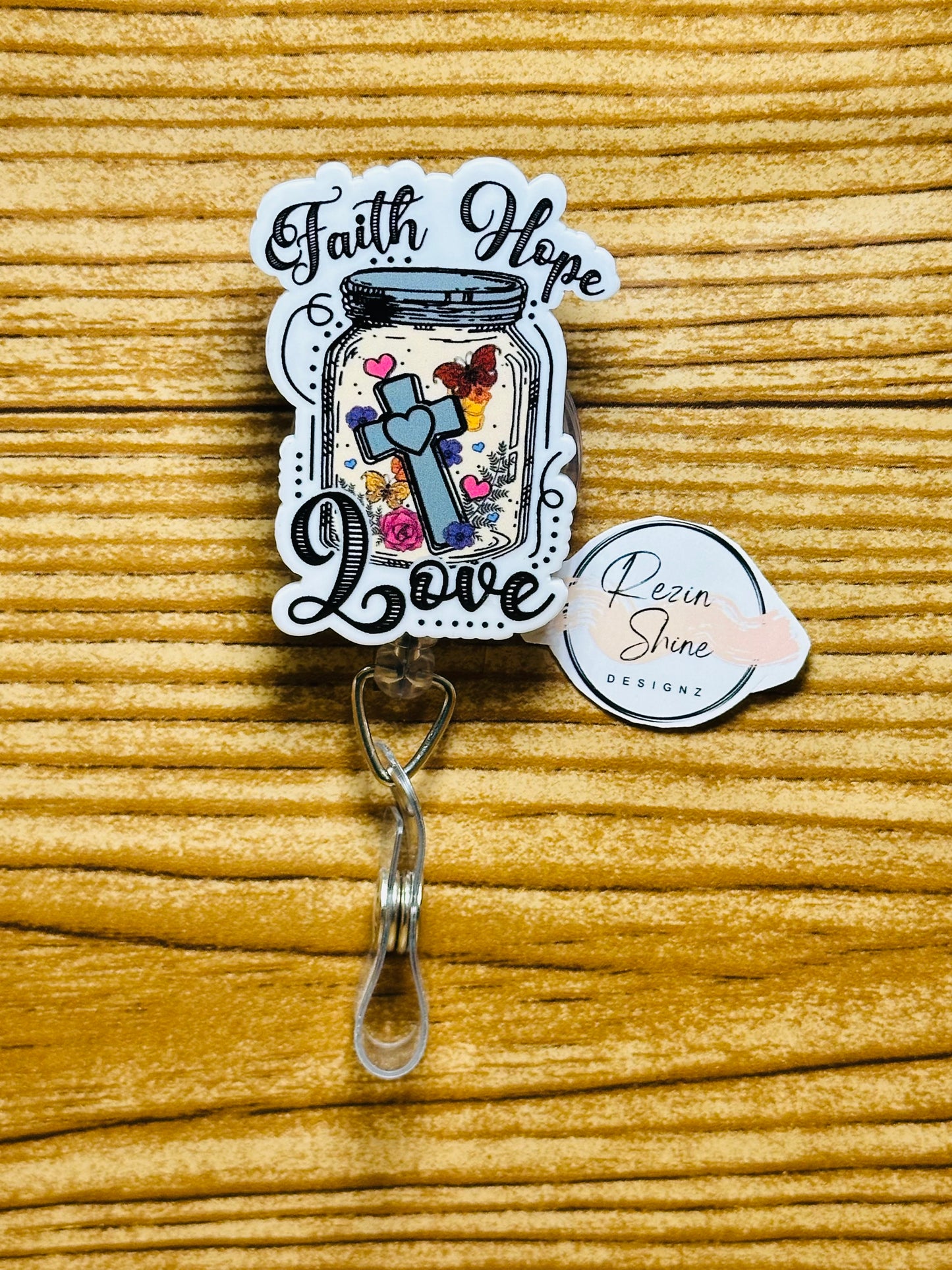 Faith Hope Love Badge Reel