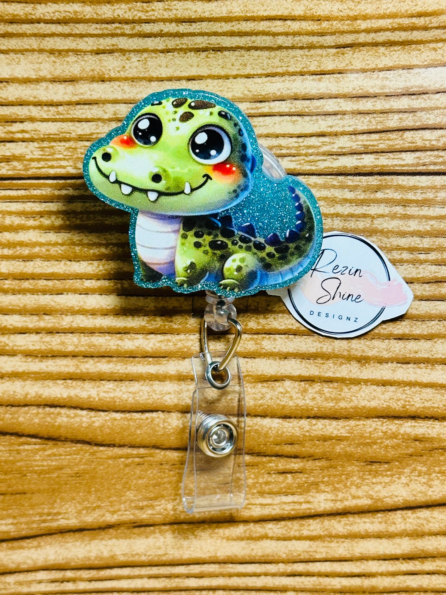 Alligator Badge Reel
