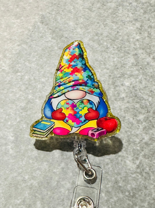 Autism Gnome Badge Reel