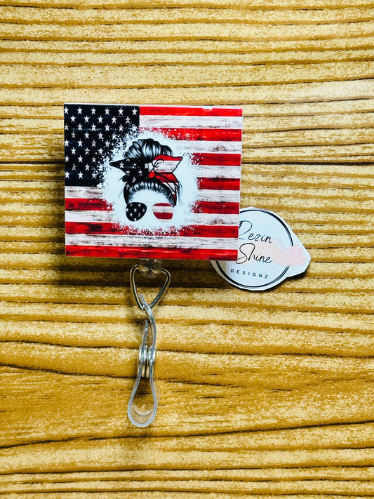 American Girl Badge Reel