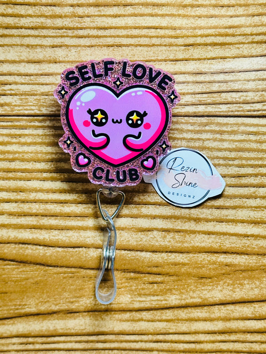 Self Love Club Badge Reel