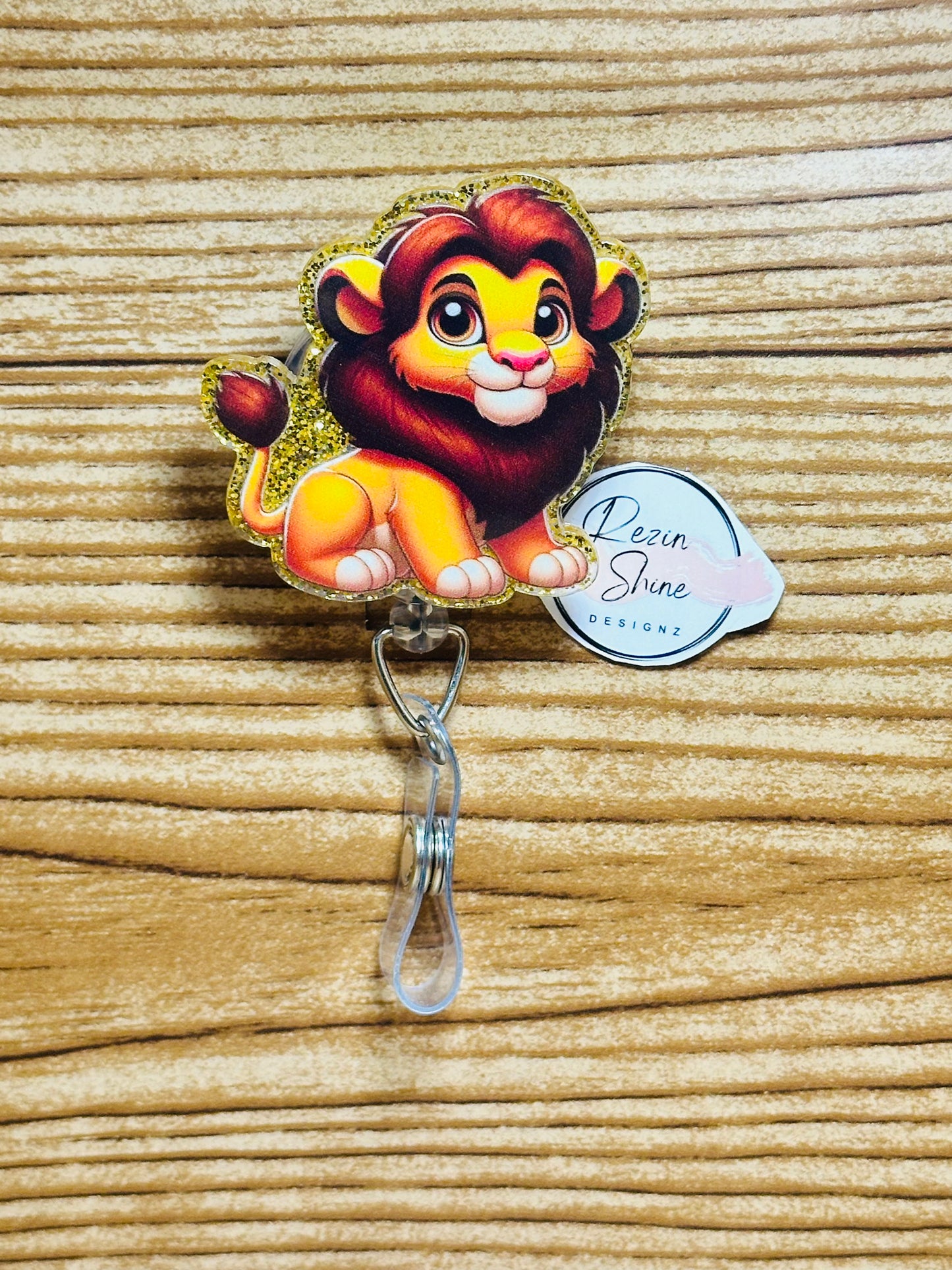 Lion Badge Reel