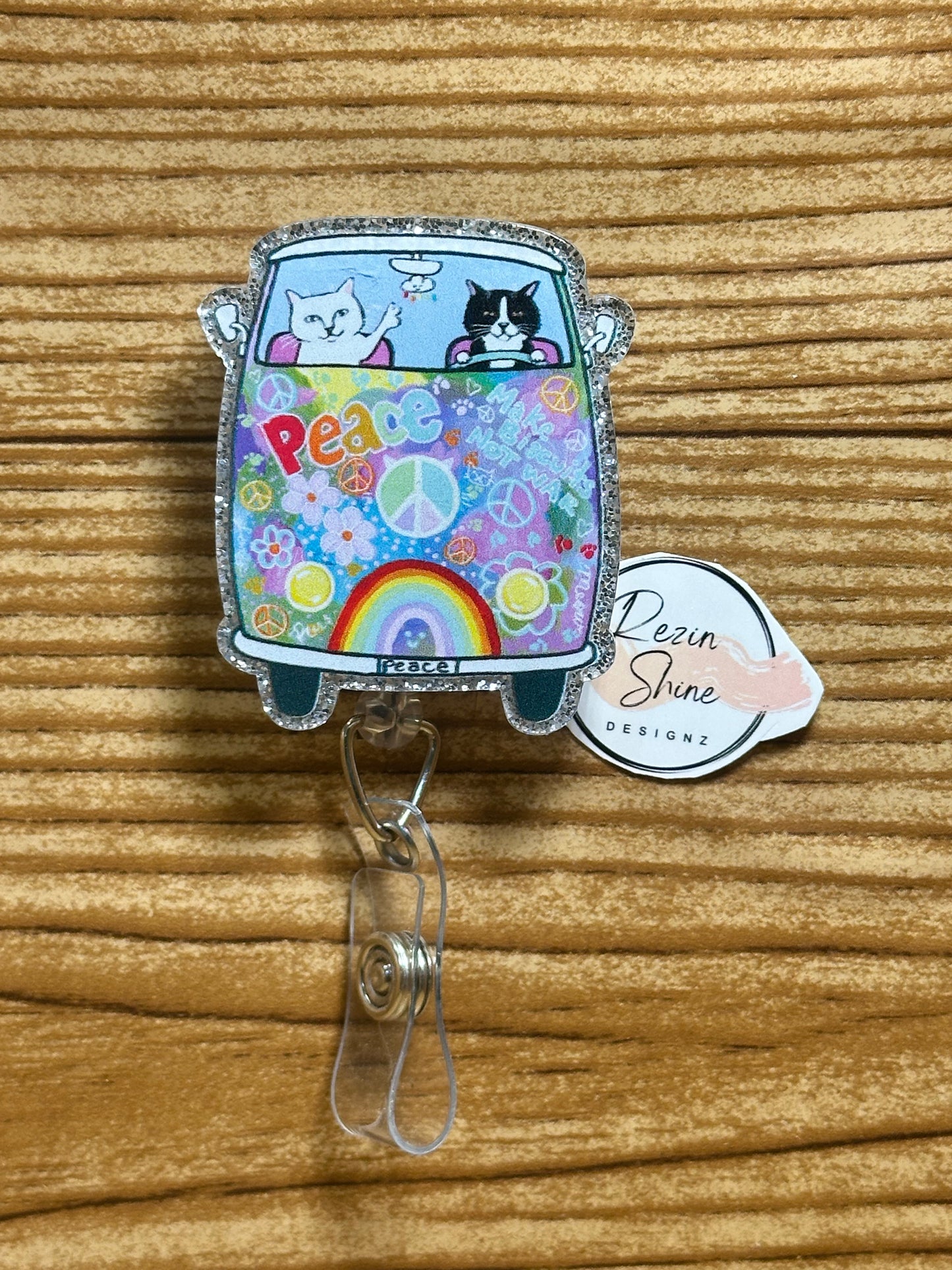 Peace Cats Badge Reel