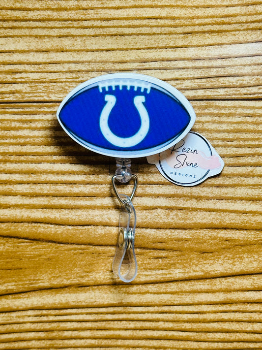 Colts Football Badge Reel