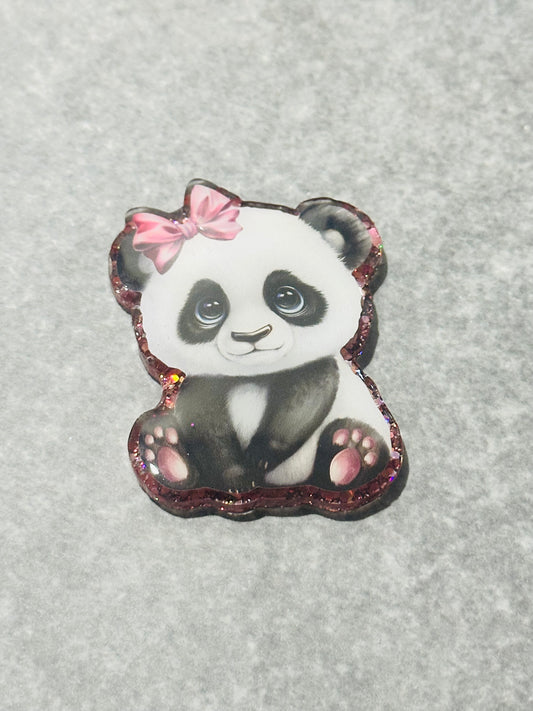 Panda Bear Badge Reel