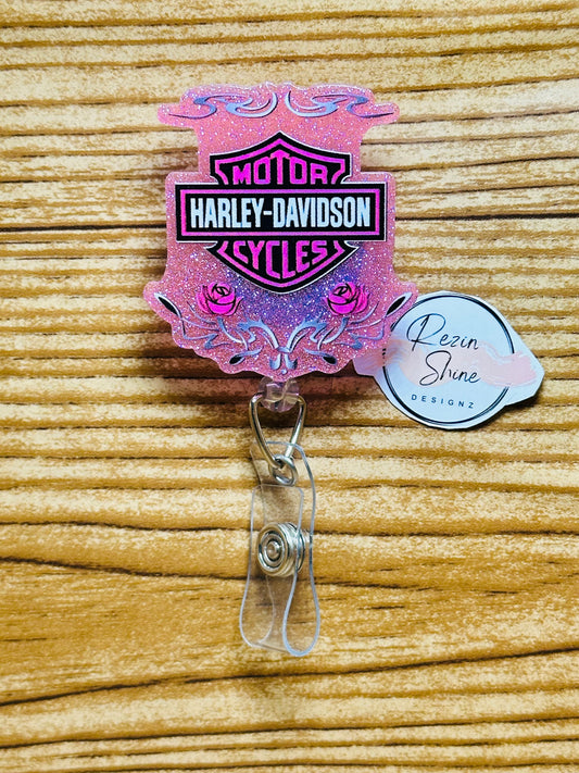 Harley Cycle Badge Reel