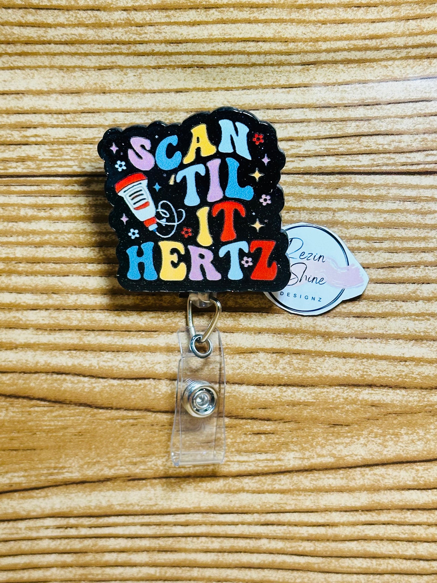 Scan Till It Hertz Badge Reel
