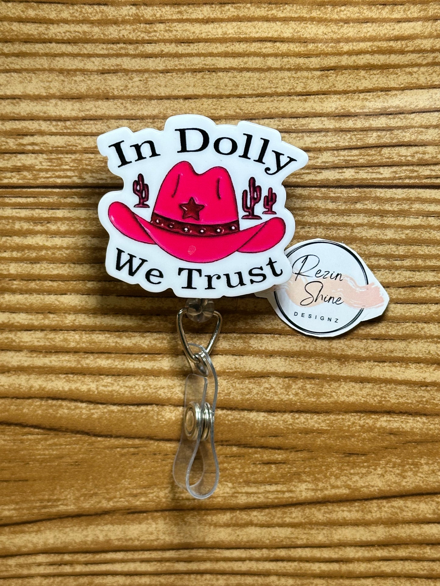 In Dolly We Trust Badge Reel