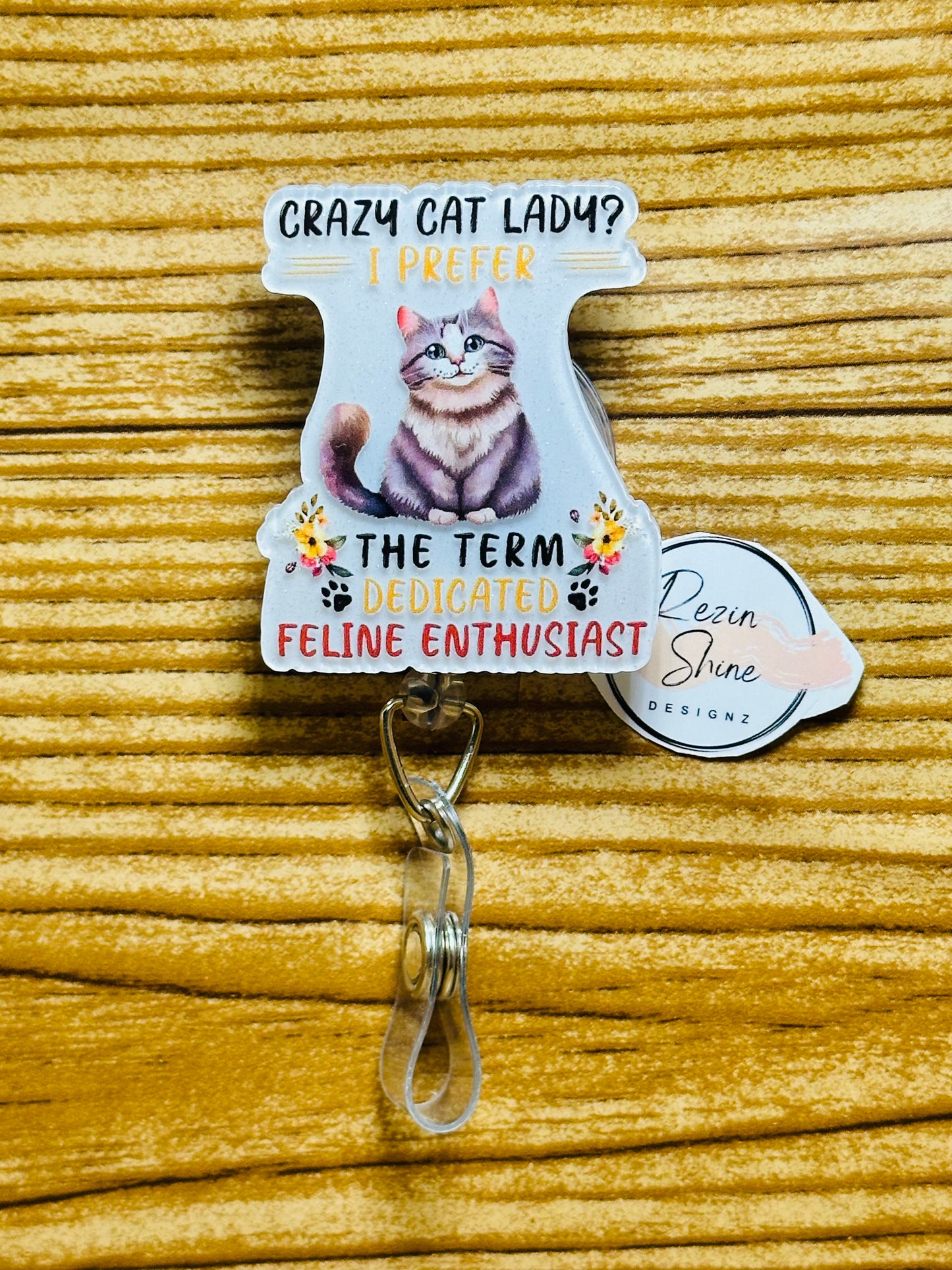 Crazy Cat Lady Badge Reel