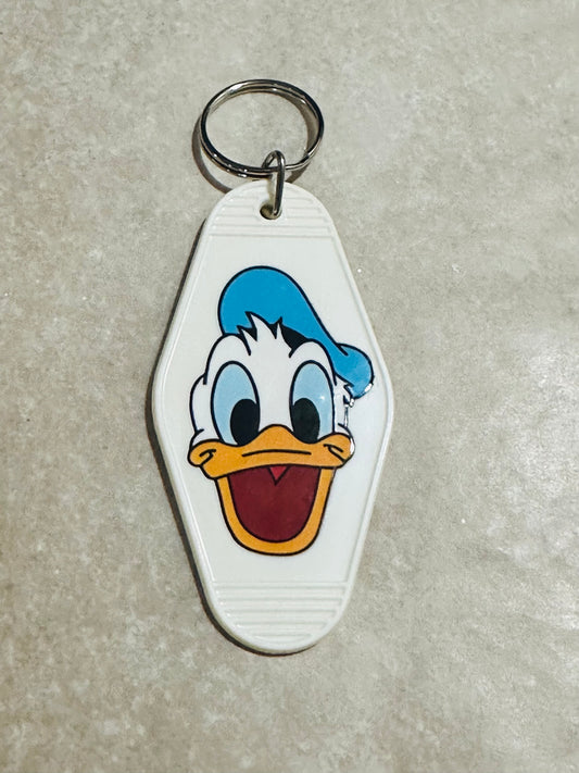 Cartoon Duck Keychain