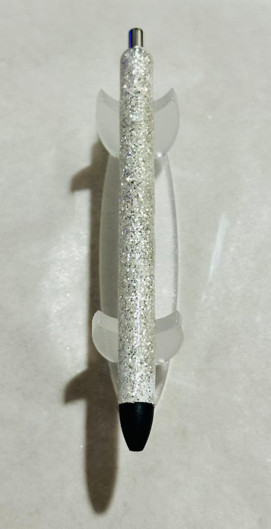 Silver Glitter Pen