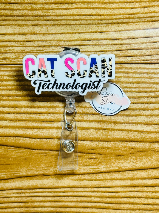 Cat Scan Technologist Badge Reel