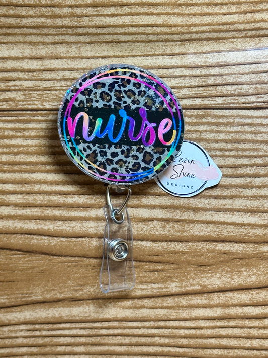 Nurse Badge Reel