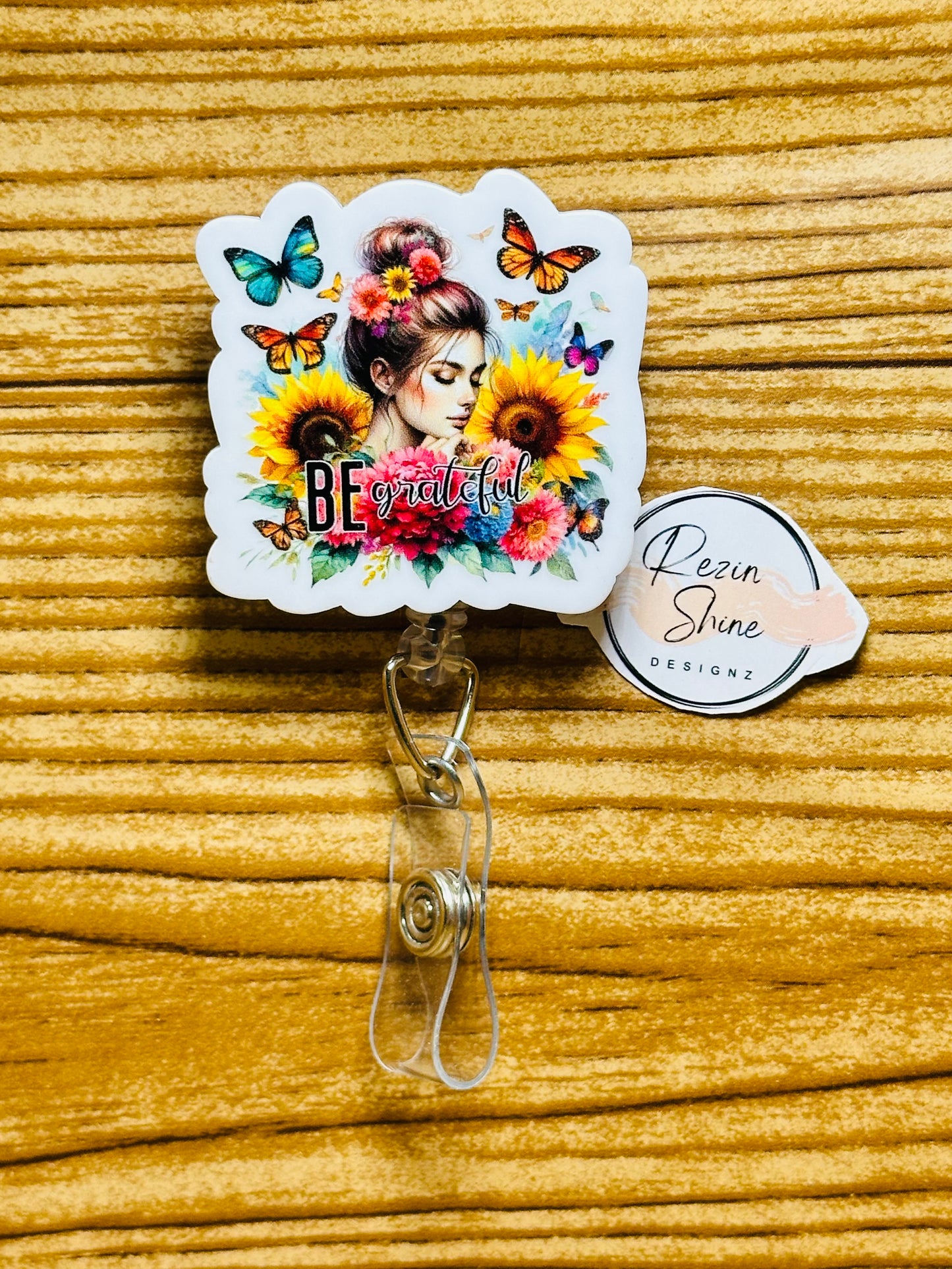 Be Grateful Badge Reel