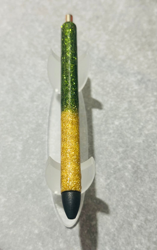 Green/ Yellow Glitter Pen