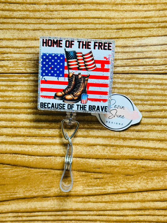 Home Of The Free Badge Reel
