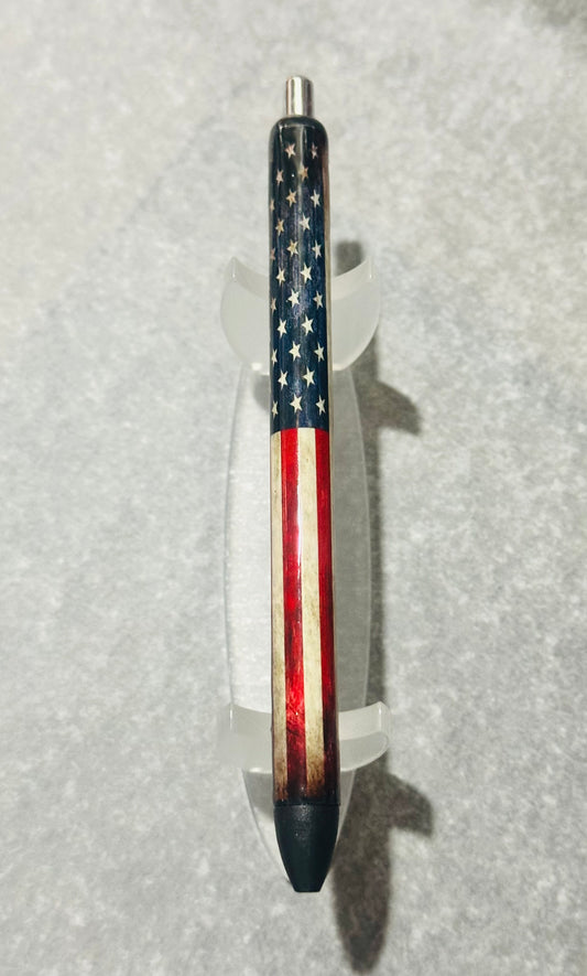 American Flag Pen Wrap Pen