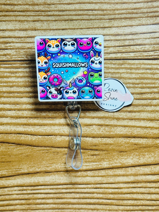 Squishmellows Badge Reel