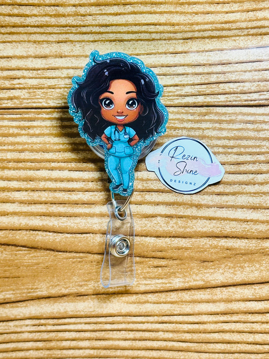 Medical Girl Badge Reel
