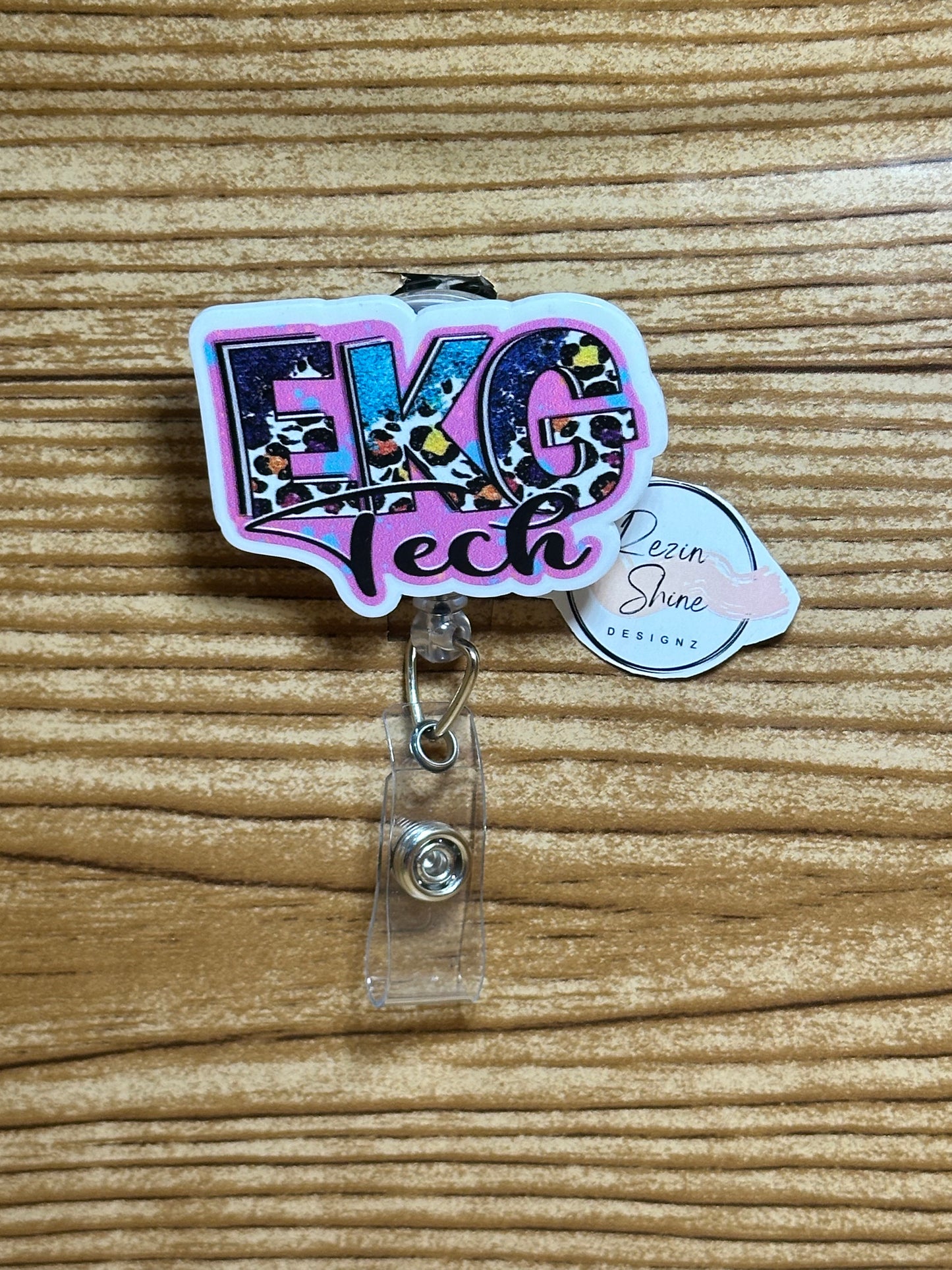 EKG Tech Badge Reel